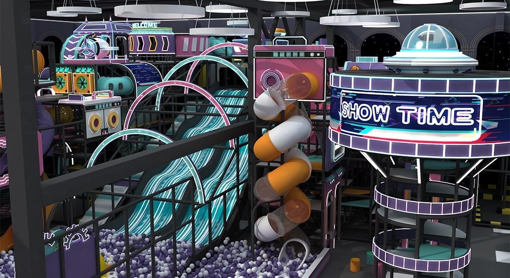 Custom Commercial Indoor Playground Equipment