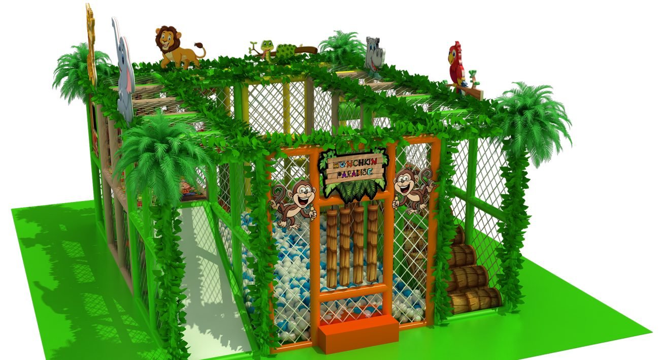 Jungle Watchtower Indoor Playground Facilities-Indoor Playground