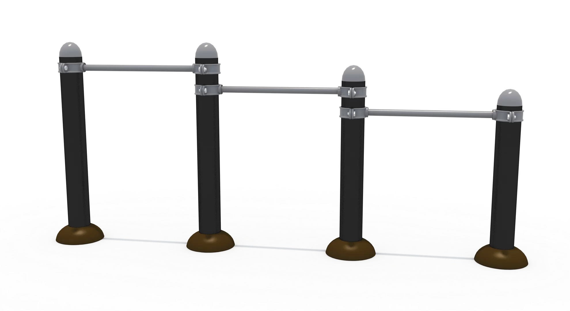 Leg-press-bar-230×12×110cm.png Tri-Level Horizontal Bar Outdoor Fitness Equipment