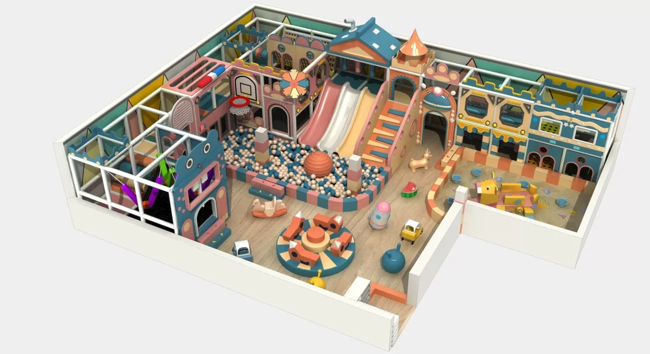 Macaron Commercial Soft Play For Sale