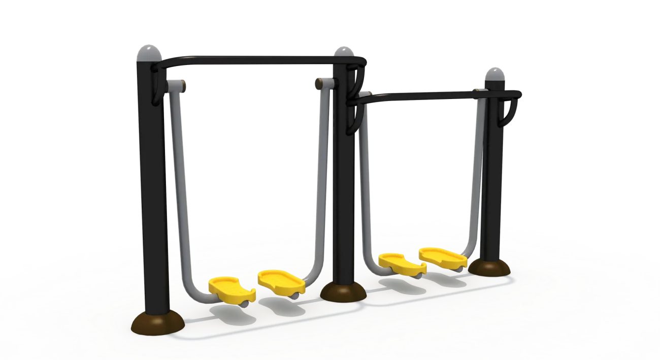 Outdoor Workout Ski Walking and Strolling Machine