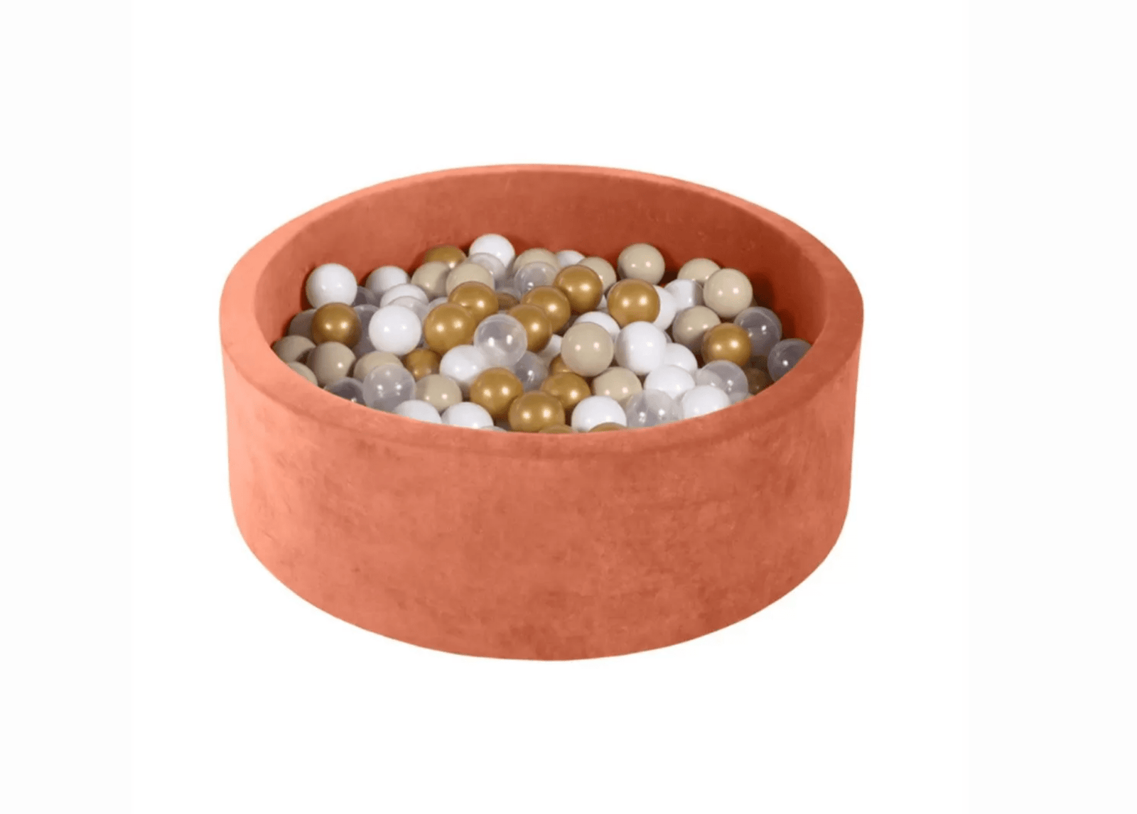 a50675fa1ad1785f8dfbf695c99013af Marsala Orange Velvet Round Ball Pit