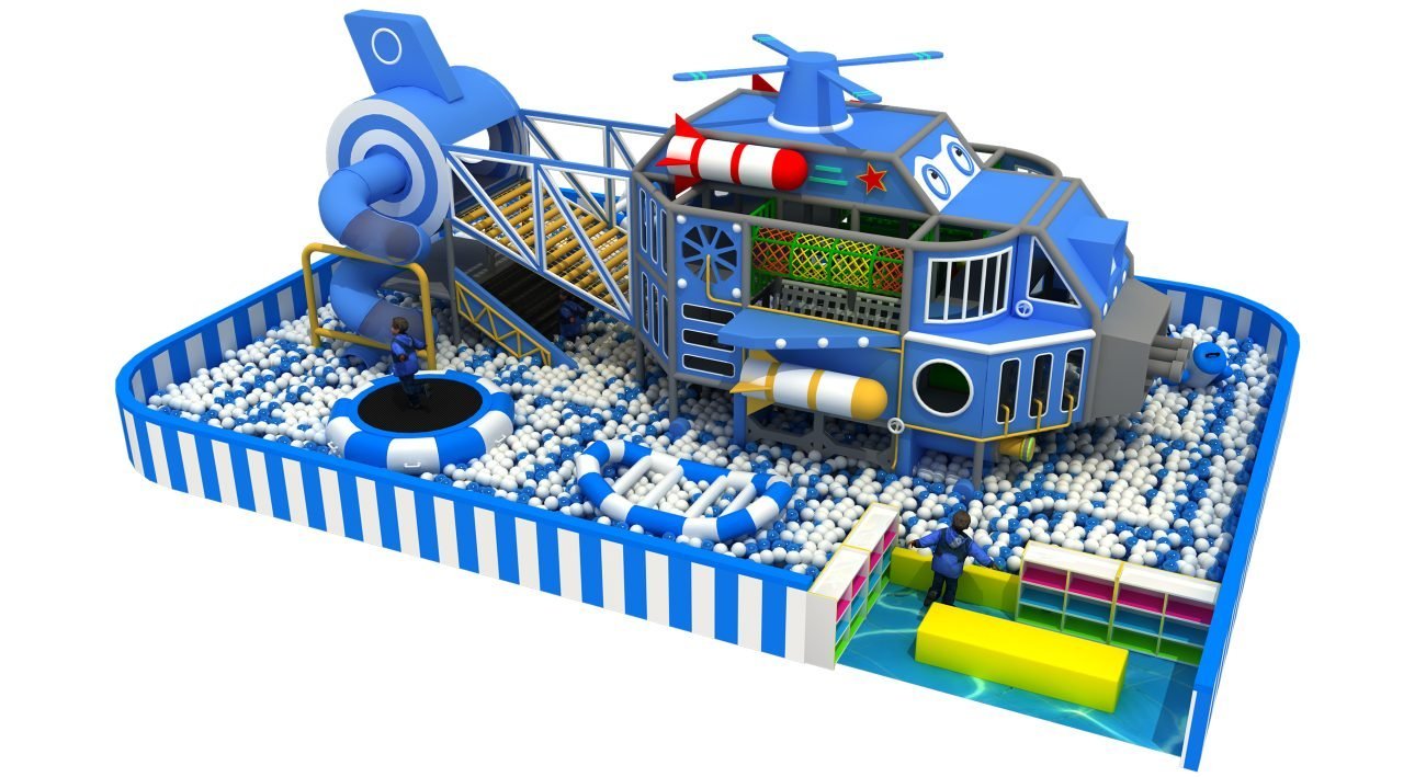 Helicopter Theme Indoor Playground Equipment-Indoor Playground