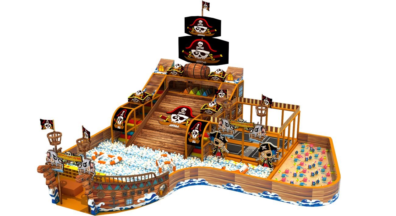 Pirate Ship Theme Indoor Playground Manufacturer-Indoor Playground