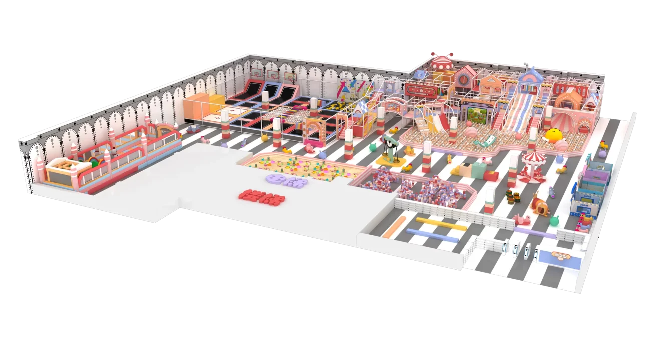 Multifunctional Happy Center Indoor Children Amusement Park