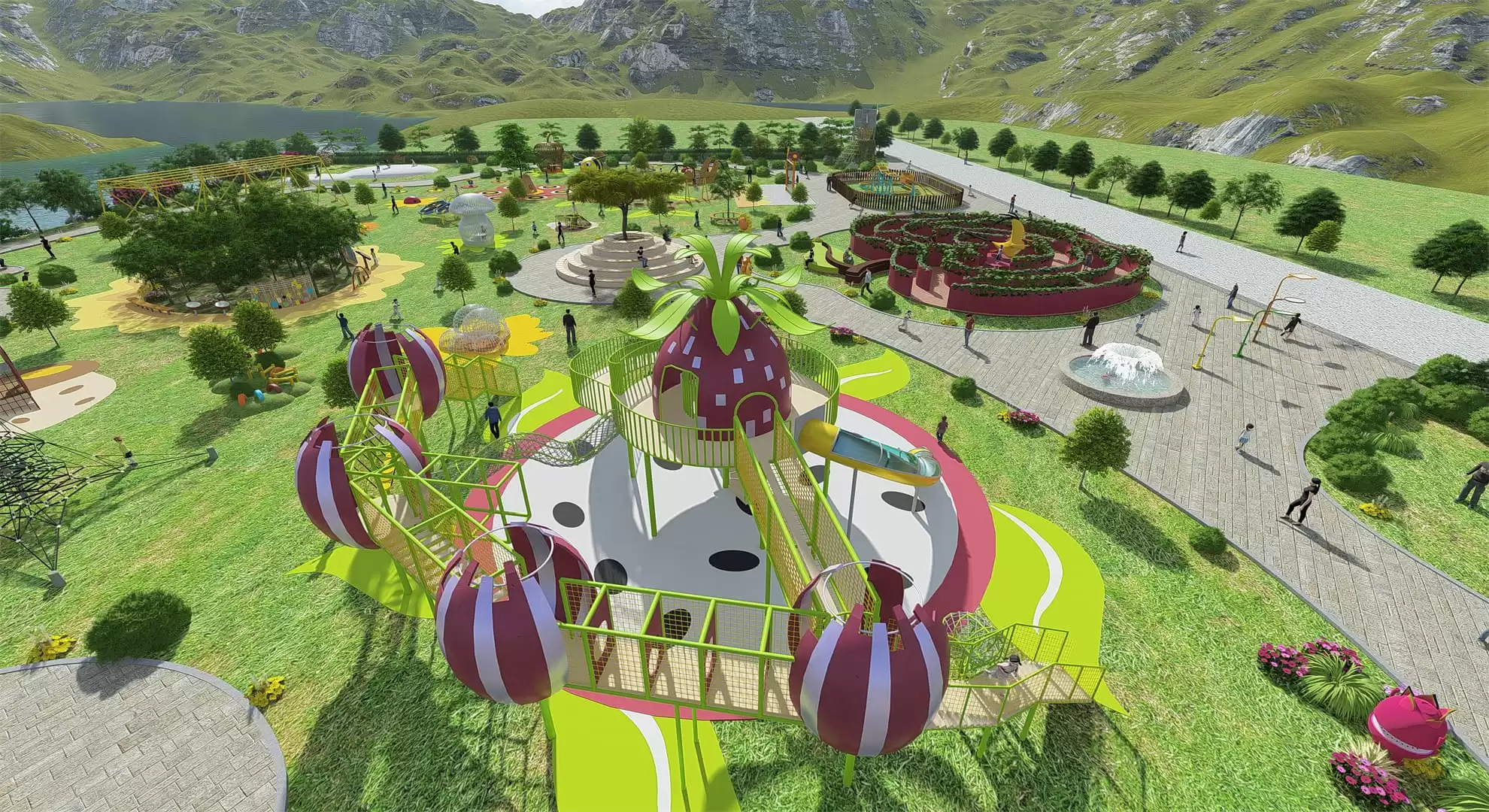 zone-detailed-image-6 Nature-Inspired Mountain Sunshine Garden Playground
