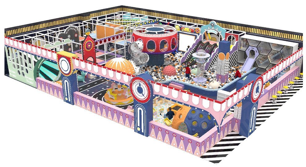 CE Certified Candyland Indoor Playground for Kids-right
