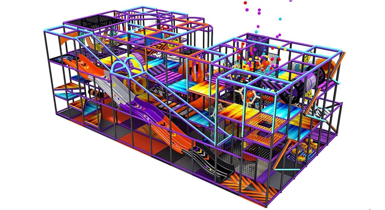 Custom Interactive Indoor Playground Equipment for Kids-right