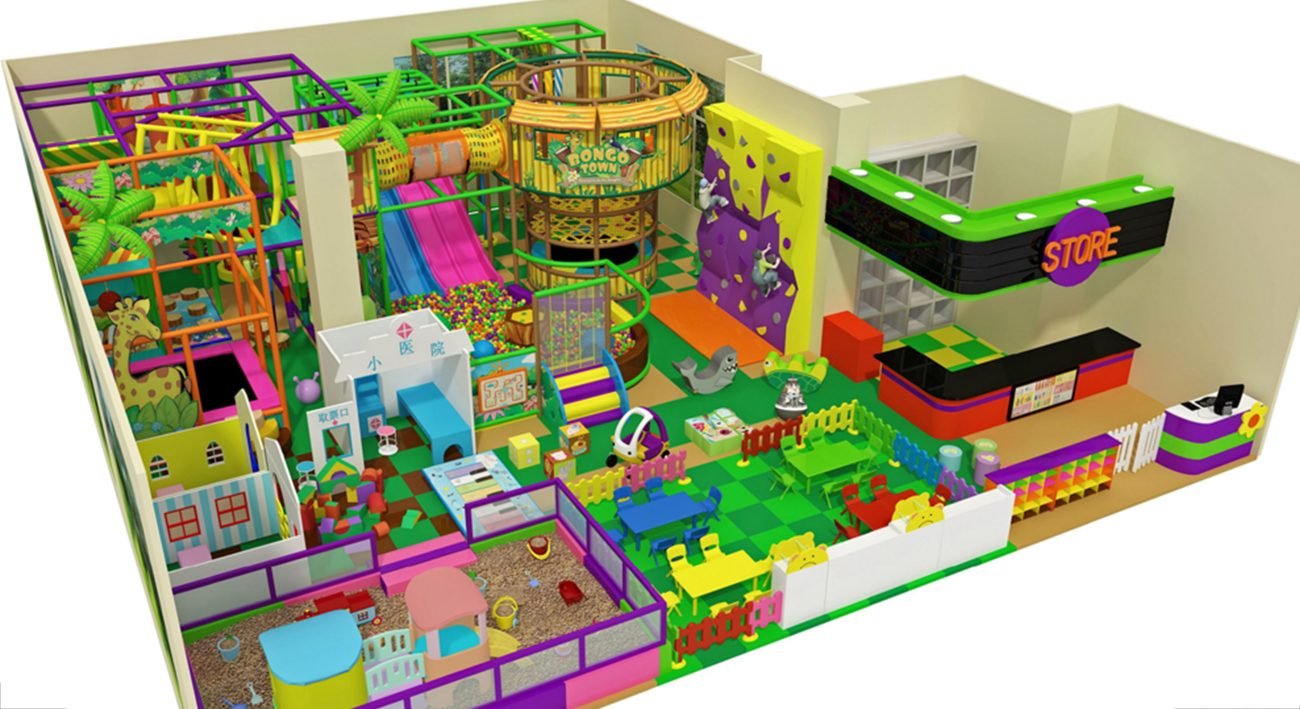 Free Design Jungle Kids Indoor Playground Equipment-left