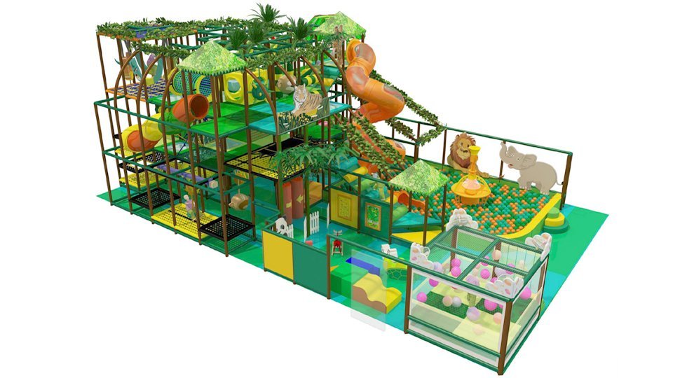 Jungle land Indoor Children's Playground-side