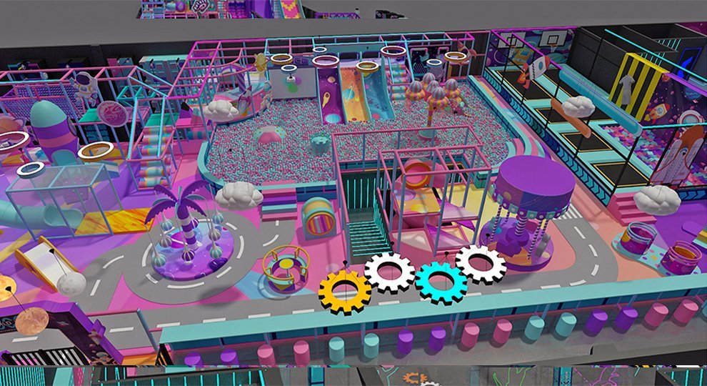 Large Indoor Playground Design With Big Slides custom Large Indoor Playground Design With Big Slides custom