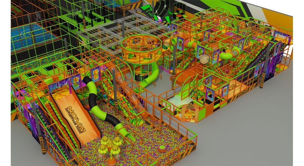 Best Indoor Playground Equipment Family Entertainment Center-left