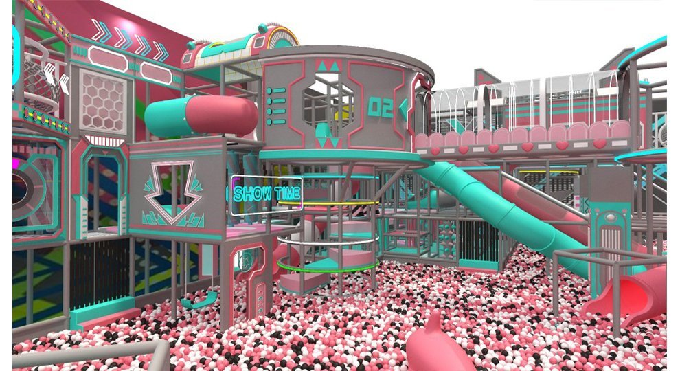colorful indoor playground design company