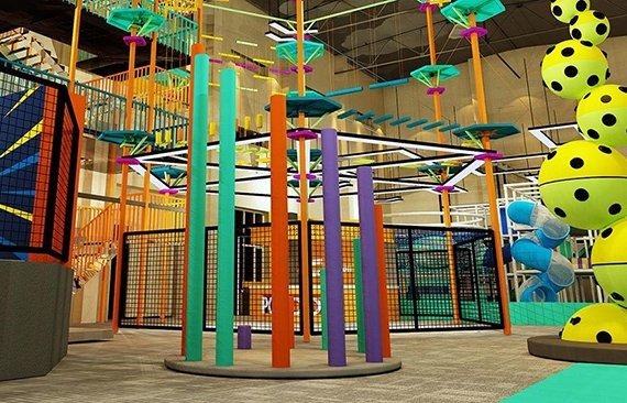 Sky Stepper - Indoor playground Equipment