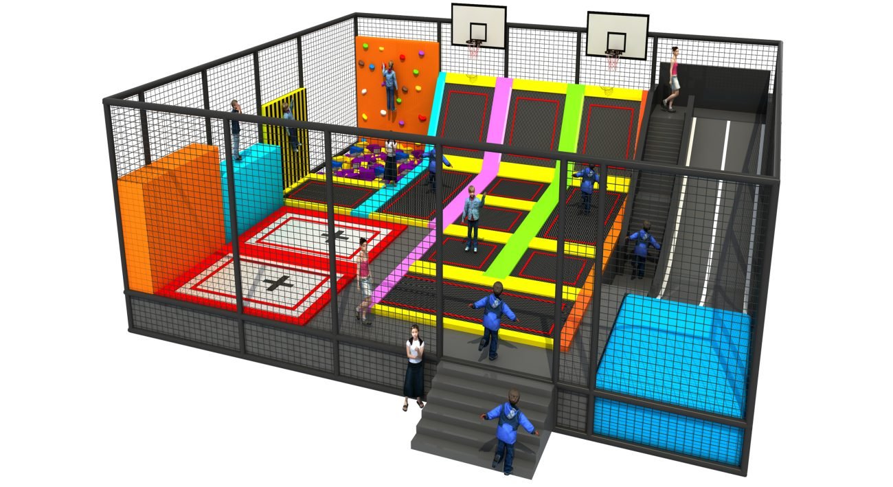 Custom Different Design Indoor Playground Park Equipment-left