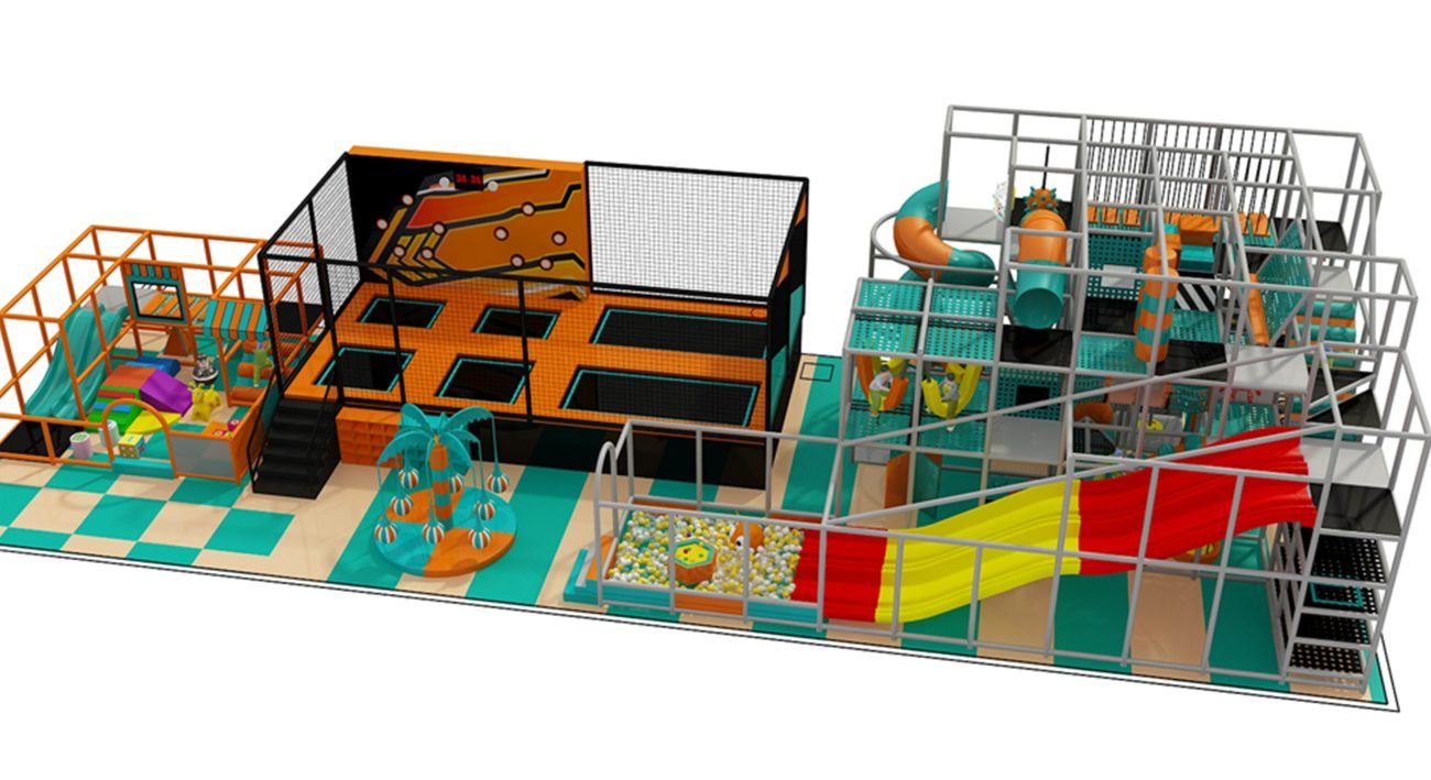 Children Indoor Playground For Amusement Park-front