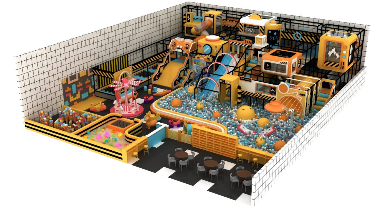 Customized Soft Indoor Play Equipment For Toddlers