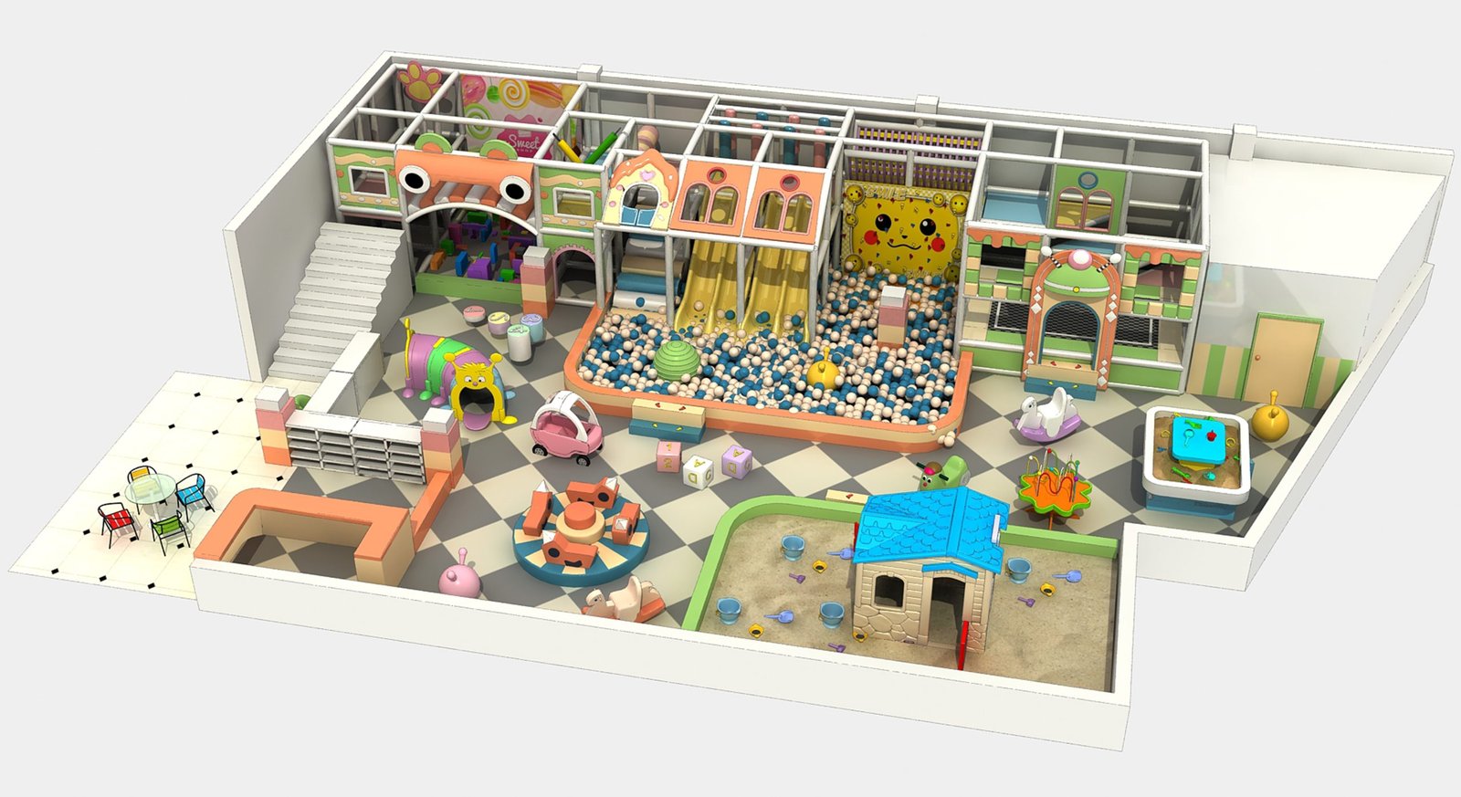 Customizable Macaron Themed Indoor Playground Designs company Customizable Macaron Themed Indoor Playground Designs company