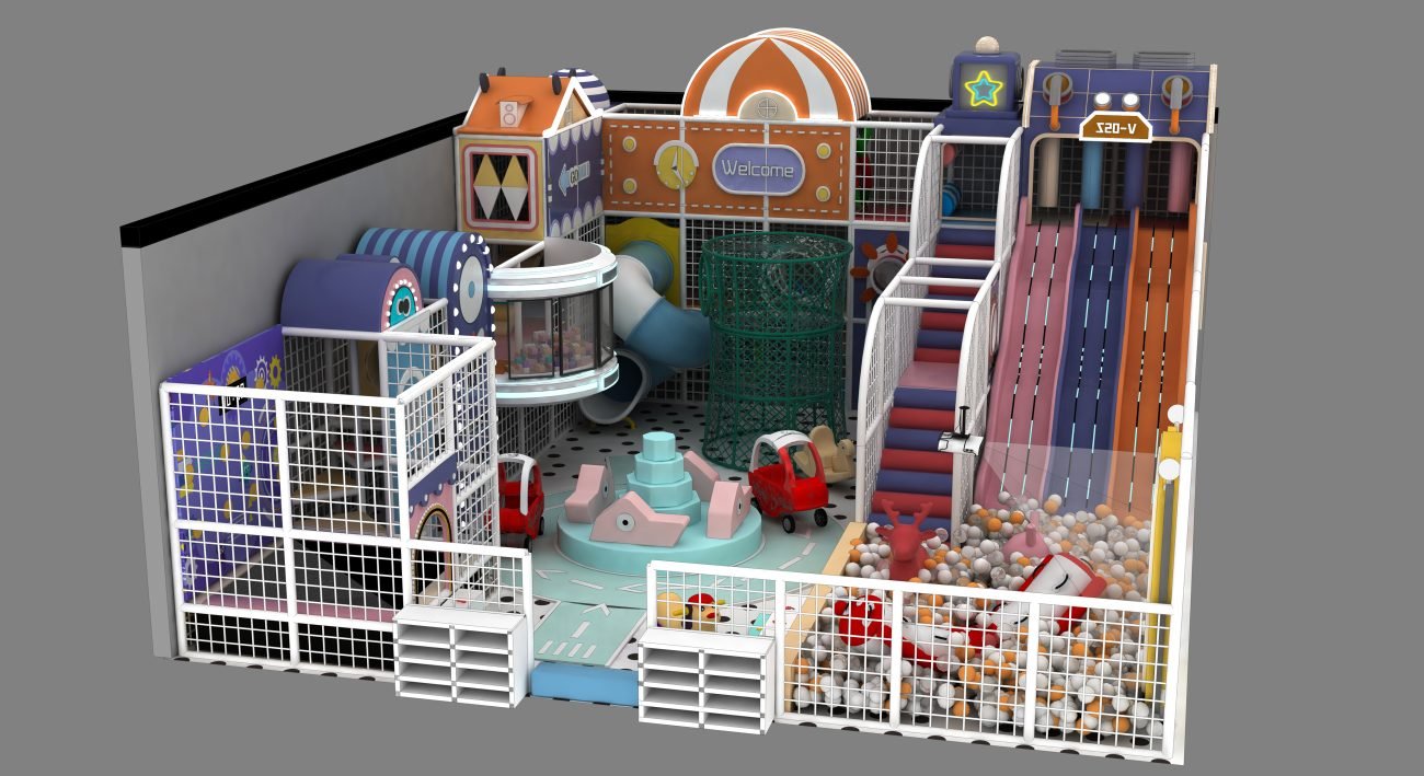 Modern Small Indoor Playground Equipment Design China
