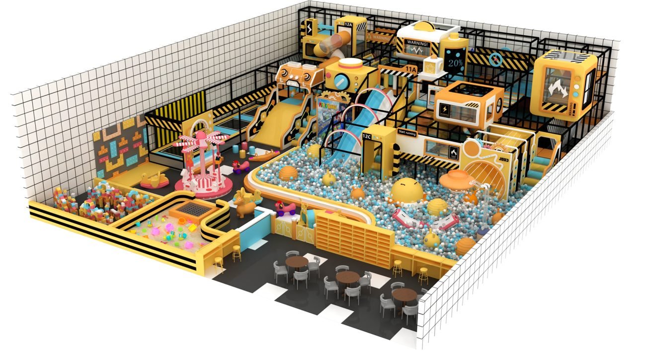 Video Game Style Custom Indoor Playground Equipment Manufacturer wholesale