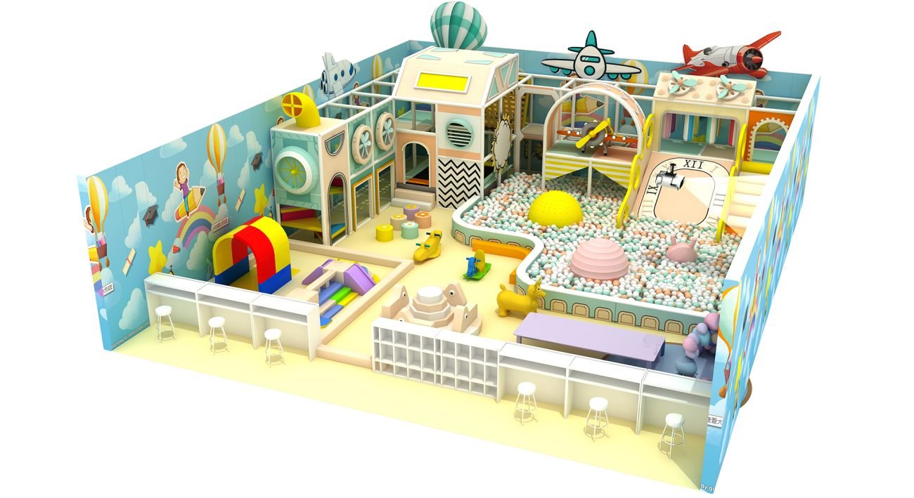 Aircraft-Themed Indoor Playground for Sale Supplier