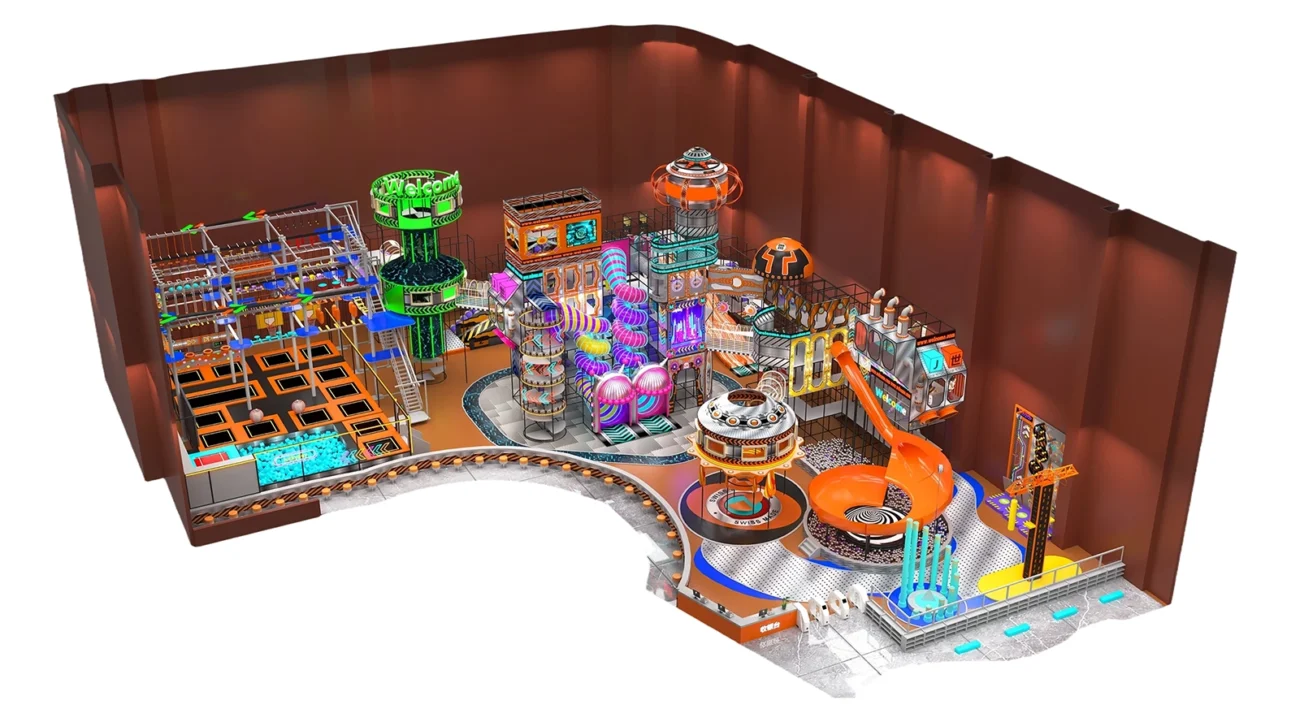 Custom Sports Arena Themed Indoor Playground for kids