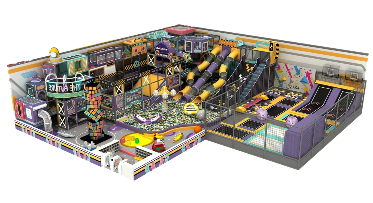 Custom All-in-One Indoor Playground Equipment Supplier