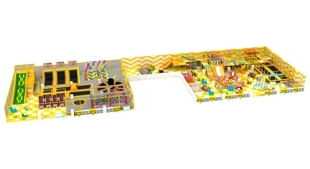 High Quality Indoor Trampoline Park Design Manufacturing
