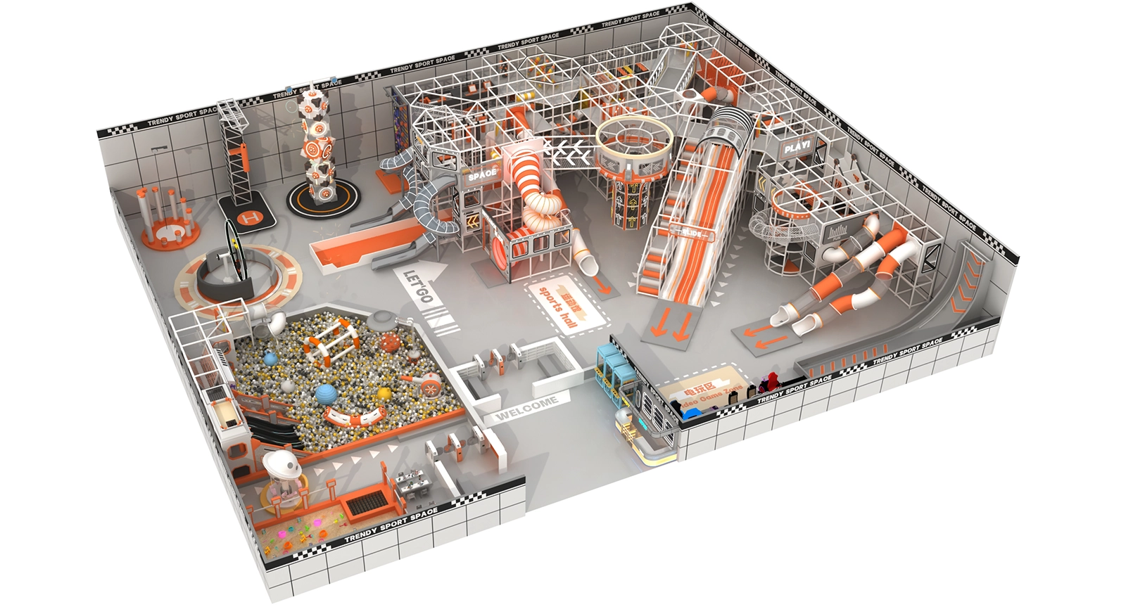 Factory Price Kids Indoor Playground Equipment