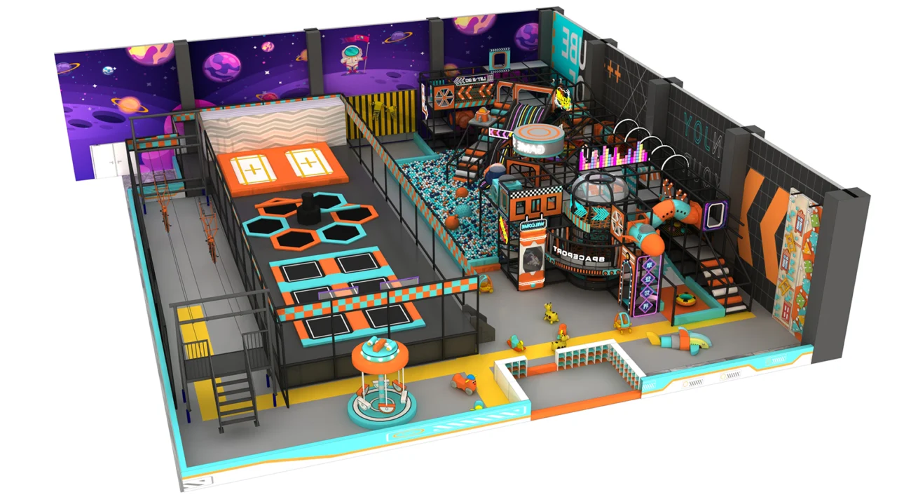 Custom Large Indoor Playground for Shopping Mall