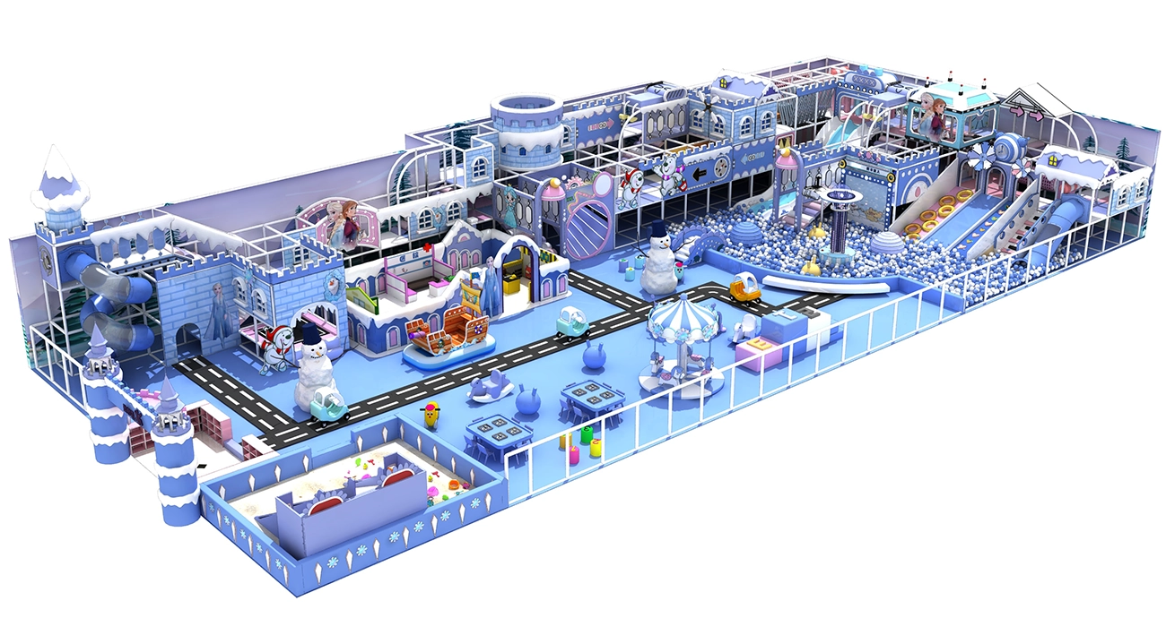 Ice and Snow World-Themed Indoor Children's Play Area Design Ice and Snow World-Themed Indoor Children's Play Area Design