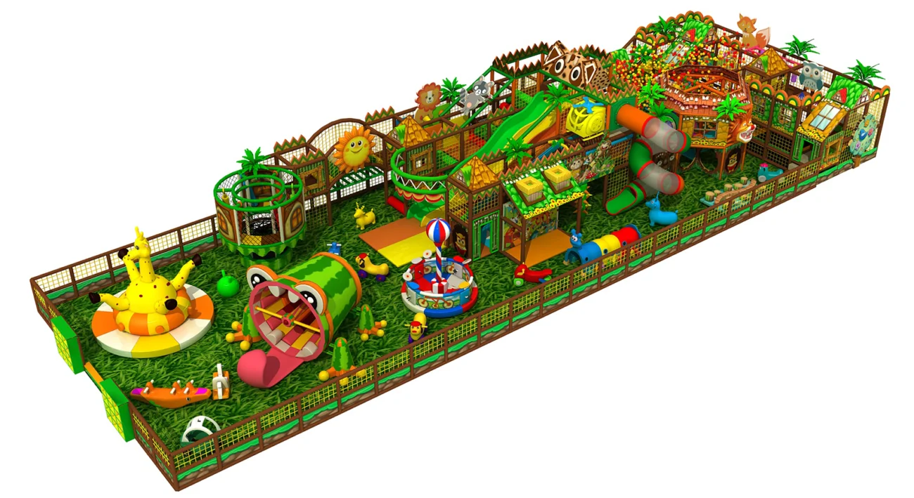 320sqm Jungle Adventure Toddler Play Structure