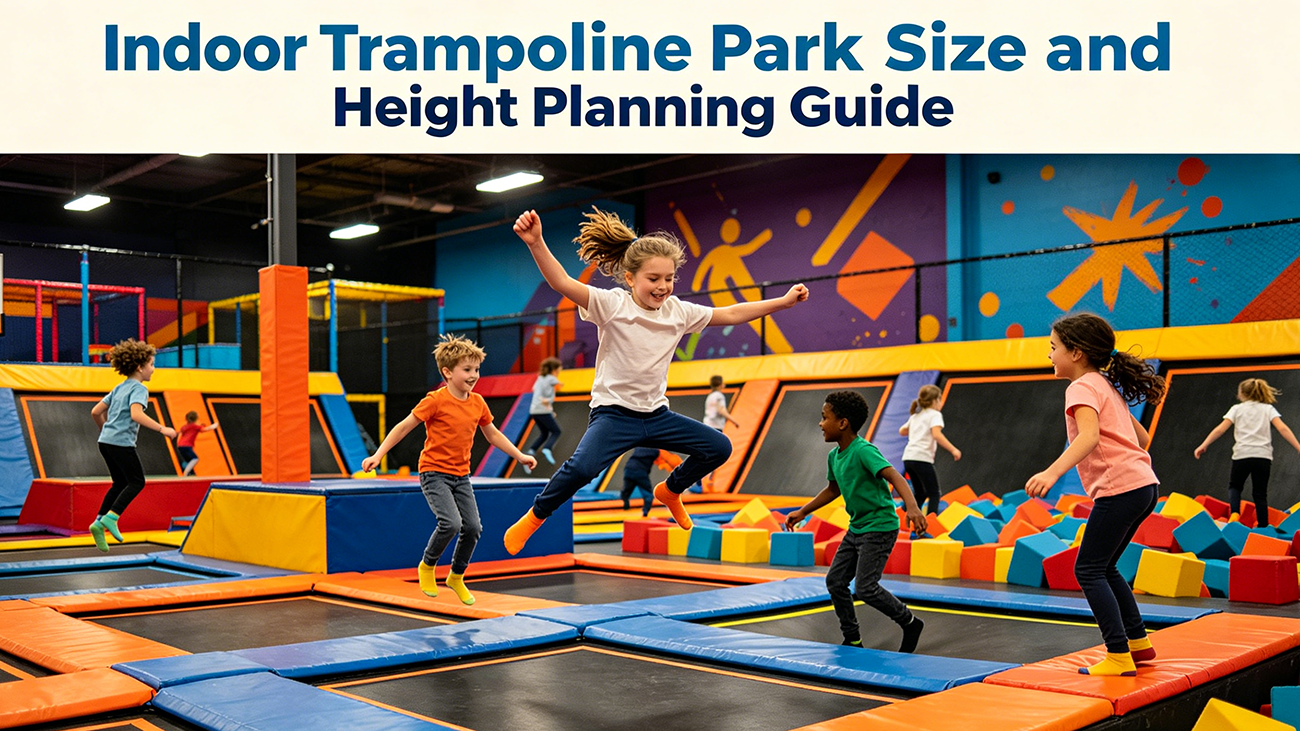 Indoor Trampoline Park Size and Height Planning Guide manufacturer