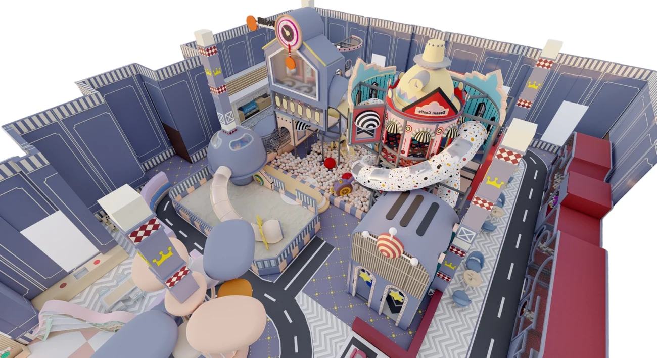 Shopping Mall Indoor Playground Equipment for Sale