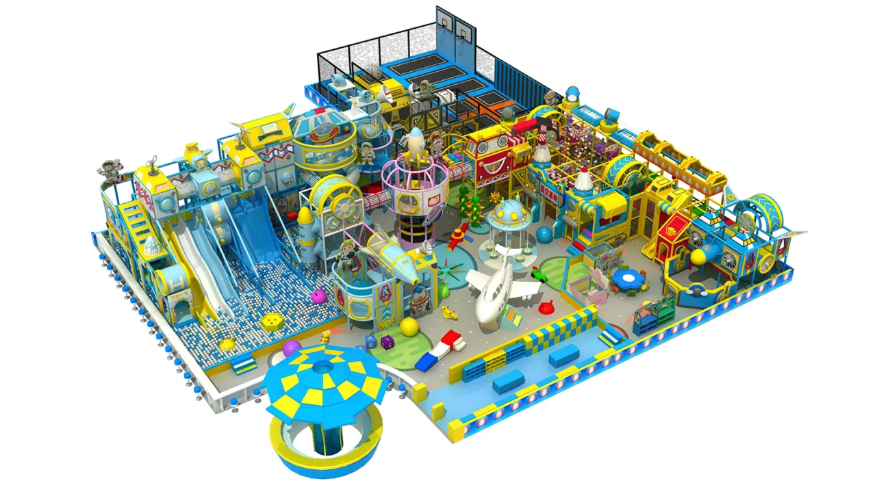 1100sqm Custom Children's Amusement Parks Design