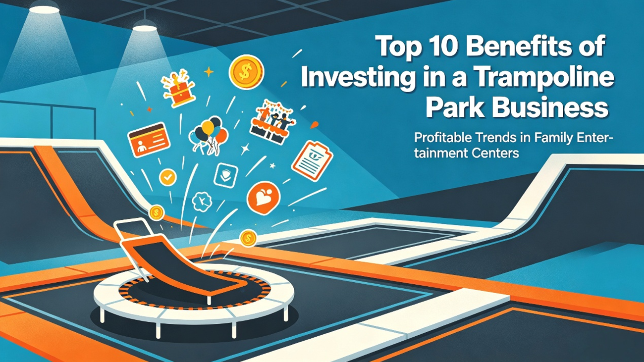 Top 10 Benefits of Investing in a Trampoline Park Business manufacturer
