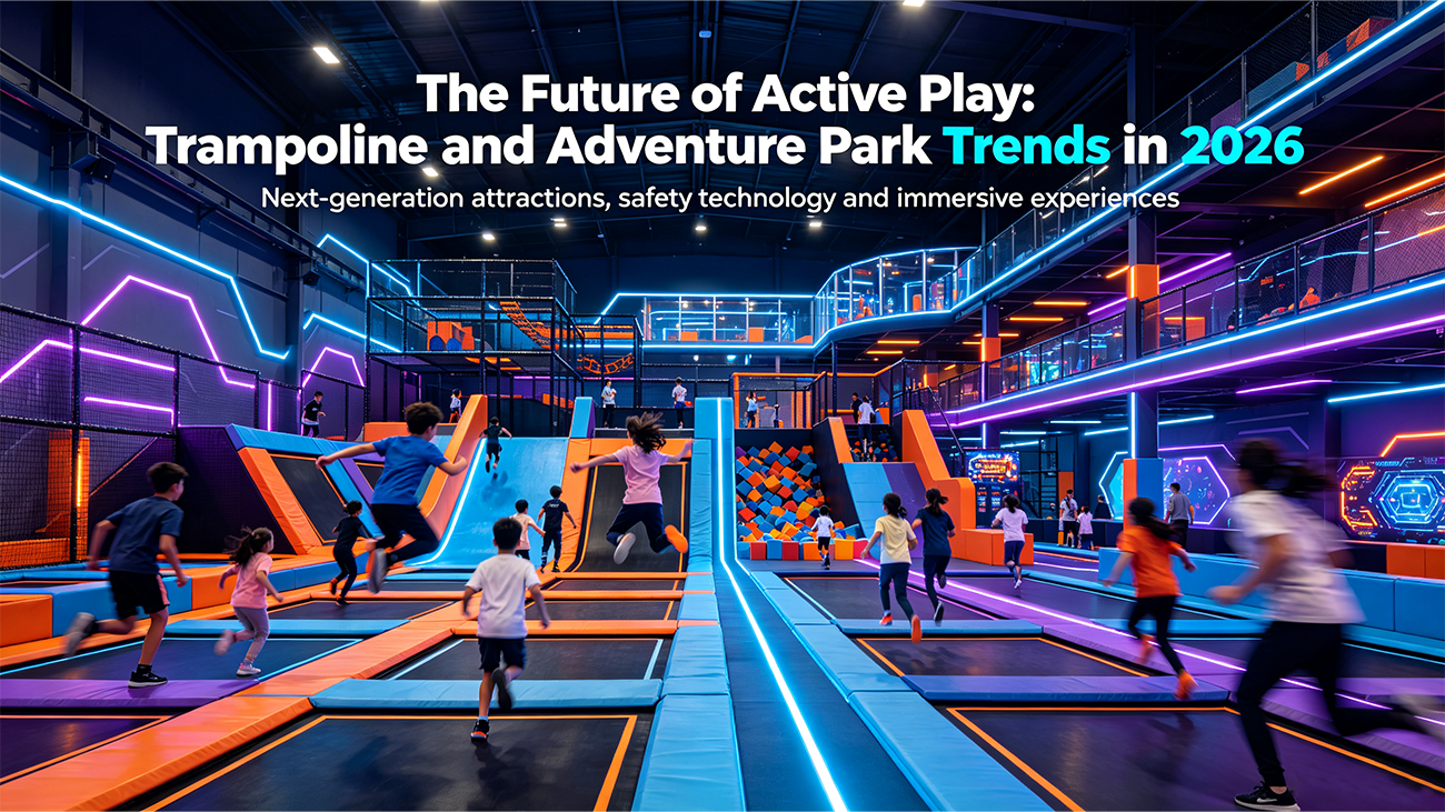 The Future of Active Play: Trampoline and Adventure Park Trends in 2026 manufacturer