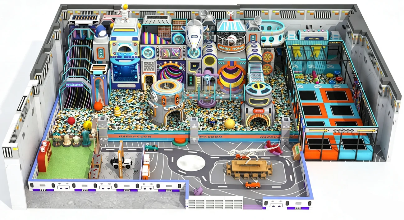 Theme Family Entertainment Center Equipment Factory
