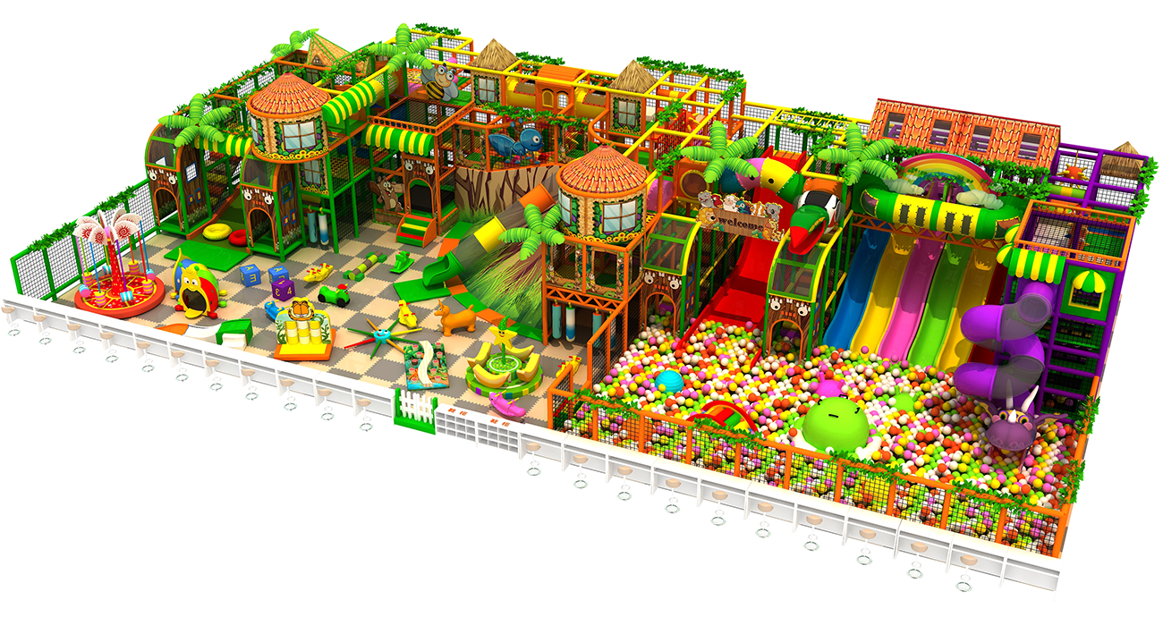 Custom Jungle Adventure Play Indoor Playground Factory Custom Jungle Adventure Play Indoor Playground Factory