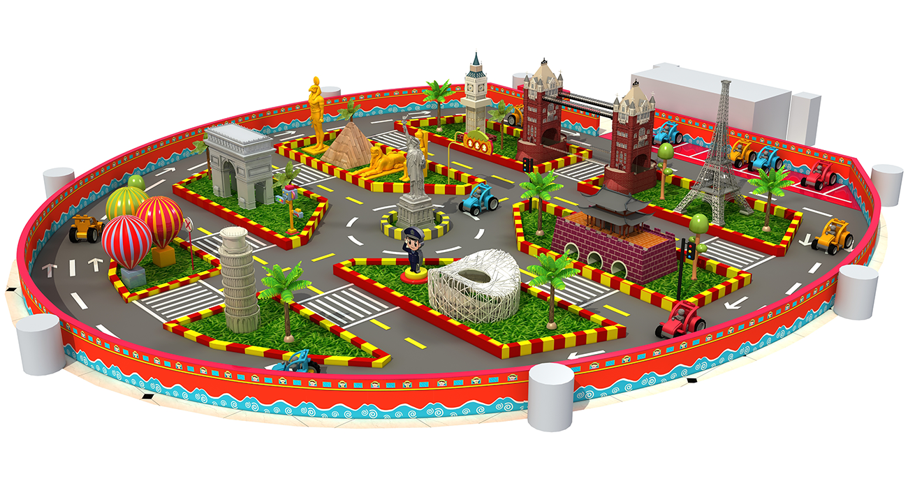 600㎡ Custom World Theme Go Kart Indoor Playground Supplier 600㎡ Custom World Theme Go Kart Indoor Playground Supplier