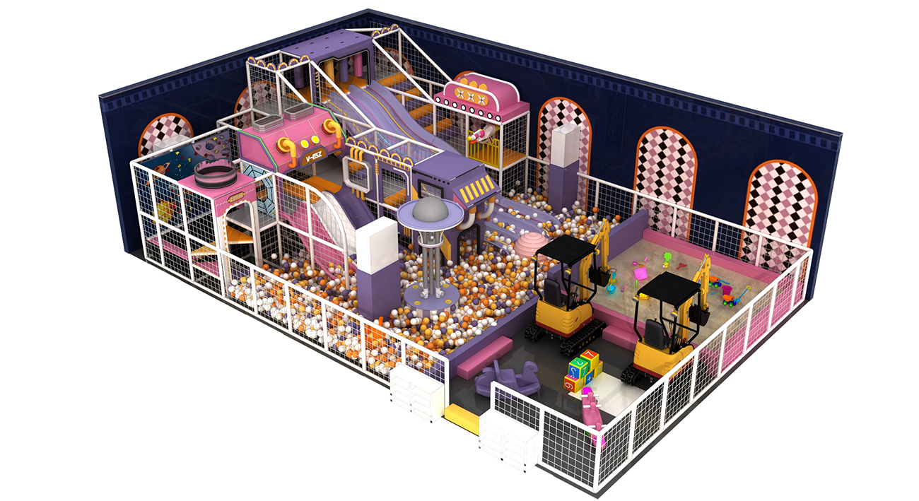 Custom Multi-Activity Indoor Playground Set Factory Custom Multi-Activity Indoor Playground Set Factory