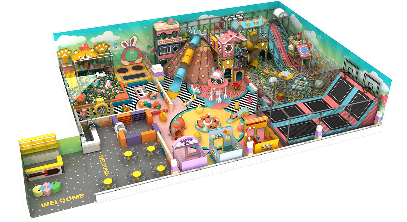 286sqm Morandi Adventure Indoor Playground Project 286sqm Morandi Adventure Indoor Playground Project