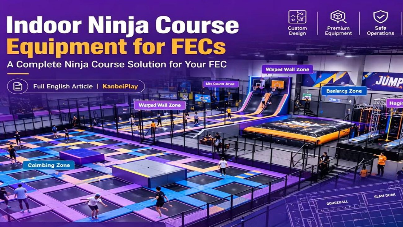 Indoor Ninja Course Equipment for FECs manufacturer