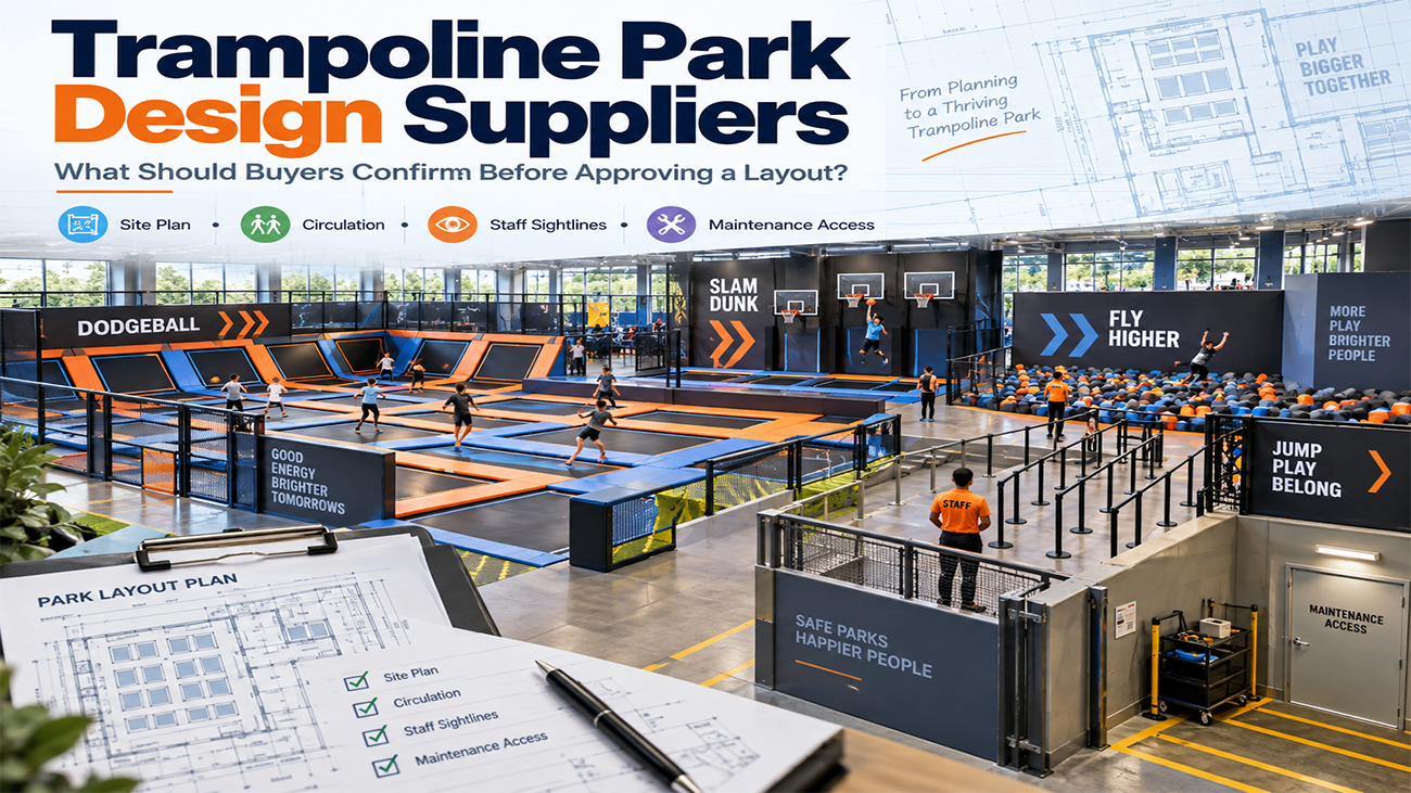 Trampoline Park Design Suppliers What Should Buyers Confirm Before Approving a Layout manufacturer