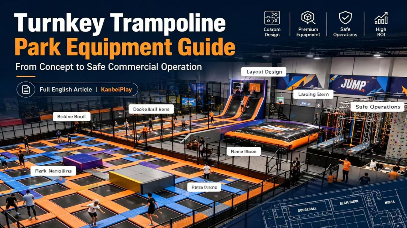 Turnkey Trampoline Park Equipment Guide manufacturer