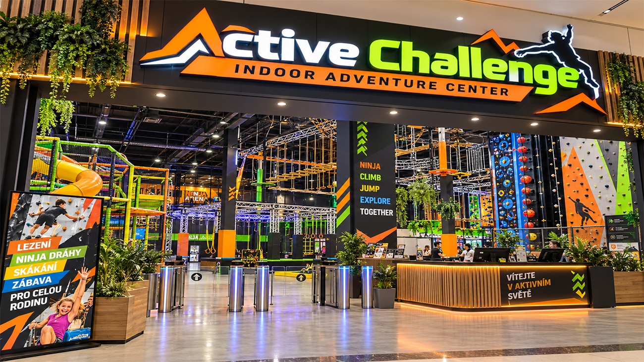 Indoor Playground and Ninja Course Project in the Czech Republic